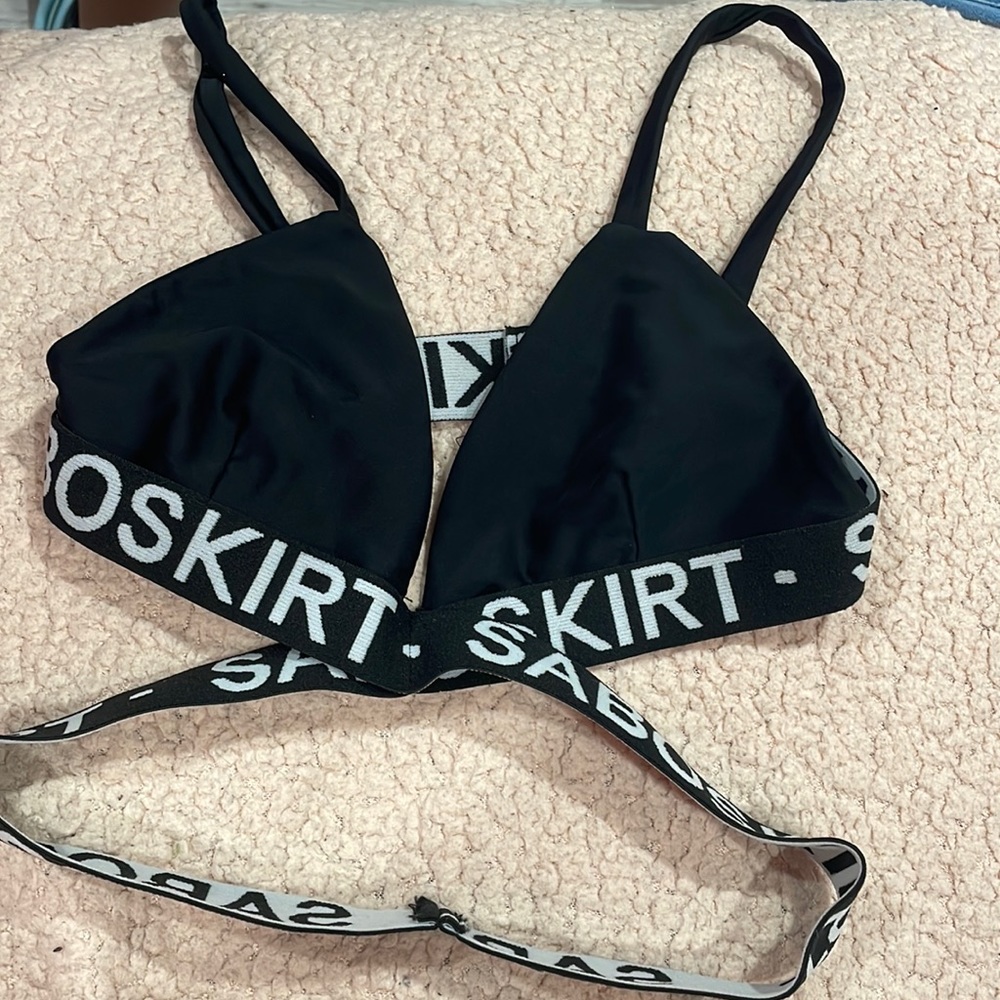 Sabo Skirt logo bikini